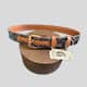 Goyard dupe belt tan