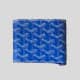 Goyard dupe card wallet sky blue